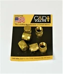 Pack Of 1/4 Inch Flare Caps For Refrigeration Access Ports C&d CD2245/6. Fixed Price $10.03.