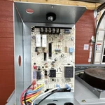 Allied Air Enterprises Furnace Control Board L83UF1D112/125F20-2A Oil Fired 120V. Fixed Price $104.50.