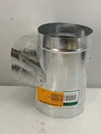 Master Flow Inch Round Galvanized Steel T6X6X6 90 Angle 1-PACK. Fixed Price $18.99.