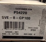 Sporlan Expansion Valve Brass SVE-8-CP100 P54220 129845-001 Central Ac. Fixed Price $99.00.