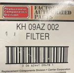 Carrier Kh 09AZ 002 Filter. Fixed Price $24.00.